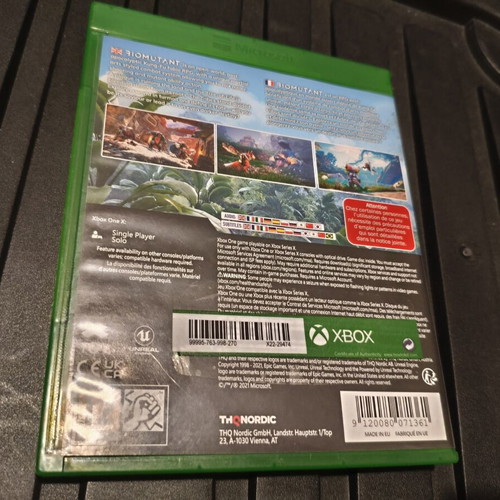 Biomutant Xbox One used