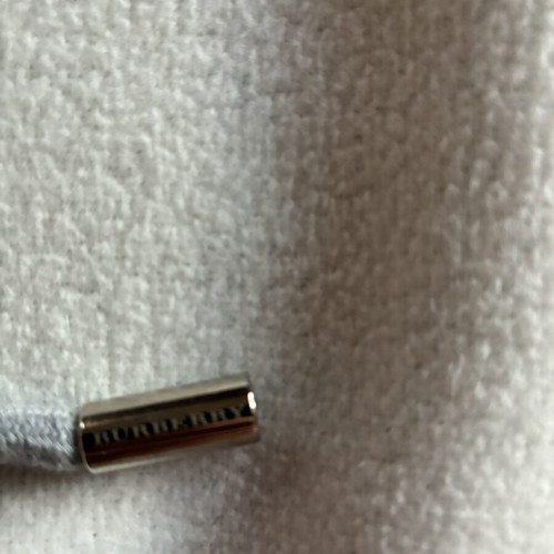 Burberry zip up jacket size M like new gray beige
