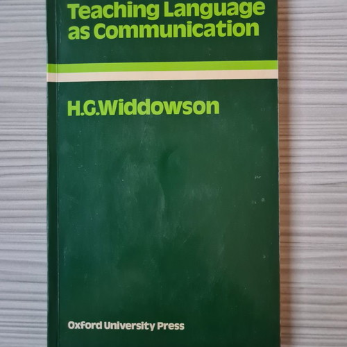 Teaching Language as Communication educational book used in English