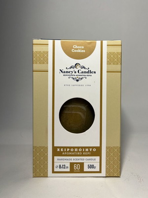 Nancy's Candles Choco Cookies handmade paraffin wax candle new