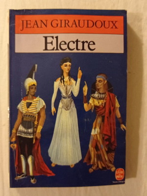 Electre Jean Giraudoux book used, 1937 edition, French