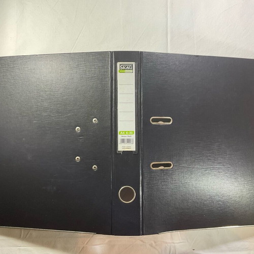 Set of 5 A4 Filing Binders Skag and Typotrust like new