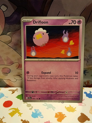 Drifloon (SCR 060) Pokémon card like new, Stellar crown singles
