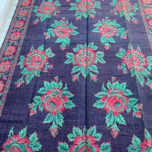 Traditional Wool Woven Rug new, reversible 3x2.1 meters