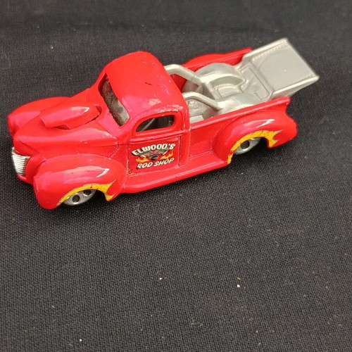 Hot Wheels die cast 1999 '40 Ford Elwood's rod shop μεταχειρισμένο
