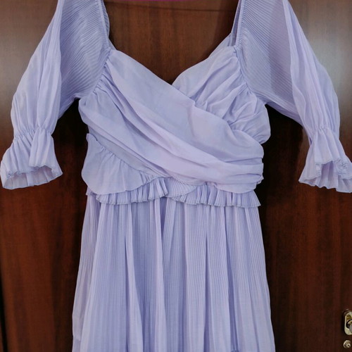 Unique lilac dress