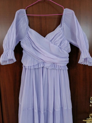 Unique lilac dress