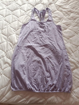 Adidas sleeveless top like new, purple, size S