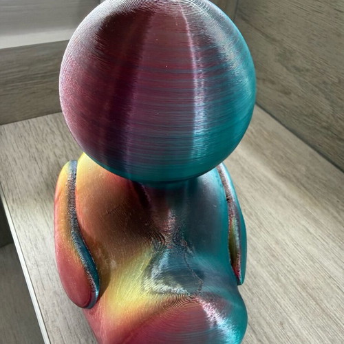 3D Printed Duck New, Color Changing Gradient Effect