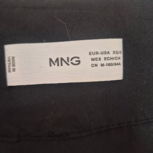 Mango kimono like new, black and gray, size S