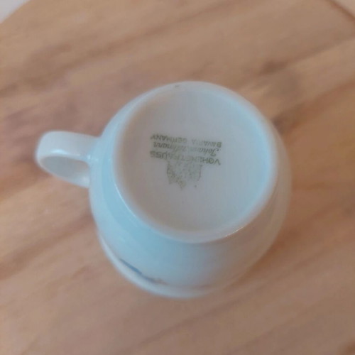 Vintage Vohenstrauss Johann Seltmann coffee cup and saucer set like new