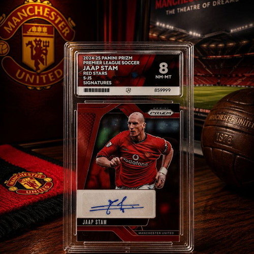 Panini Prizm Premier League 2024-25 Jaap Stam Auto card