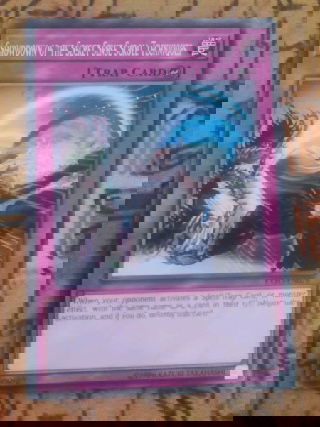 1) Snowdown Of The Secret Sense Scroll Techniques (Yugioh) (Yugioh)