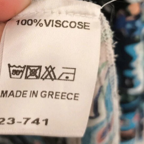 Dress SheX summer wrap dress made in Greece like new, colorful