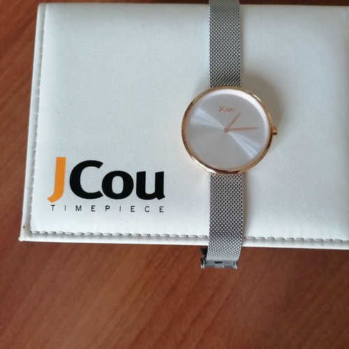 Jcou Luna JU17115-7 women's watch like new, silver and gold