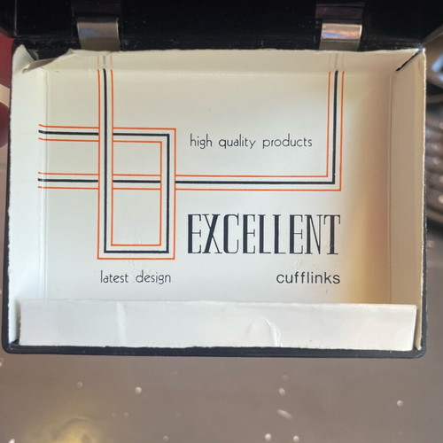 Cufflinks and tie pin new set