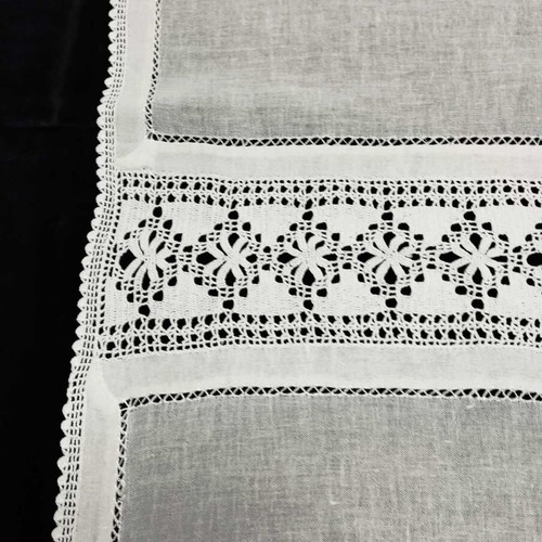 Handmade crochet embroidery like new