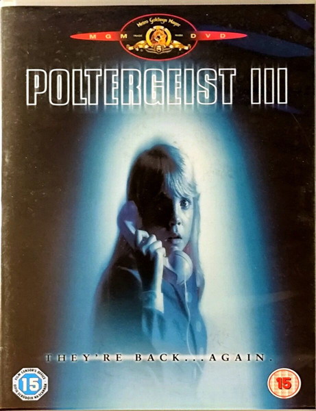 DVD POLTERGEIST III HORROR MOVIE WITH NANCY ALLEN AND TOM SKERRIT