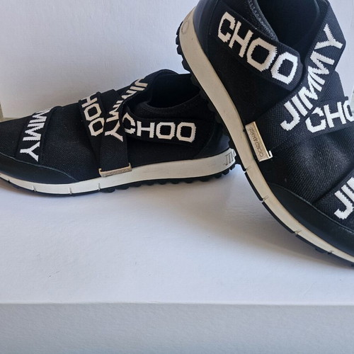 Jimmy Choo Toronto sneakers, black and white, size 38