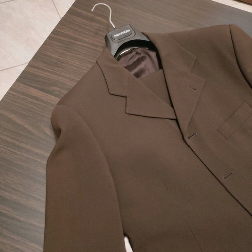 Figlio d' Angelo suit used, size Large, brown
