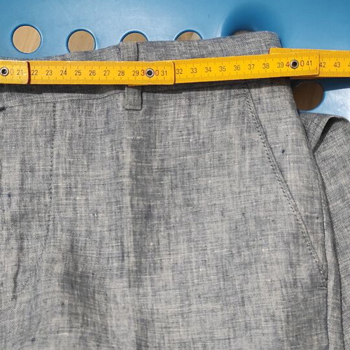 Linen suit Aristoteli Bitsiani like new, gray blue, summer