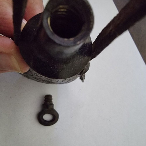 Powder flask 19th century like new