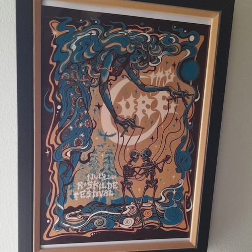 The Cure Poster 32×23cm with Frame New