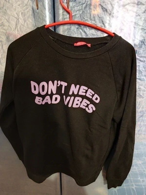 Pink Woman sweater used, black, size XS