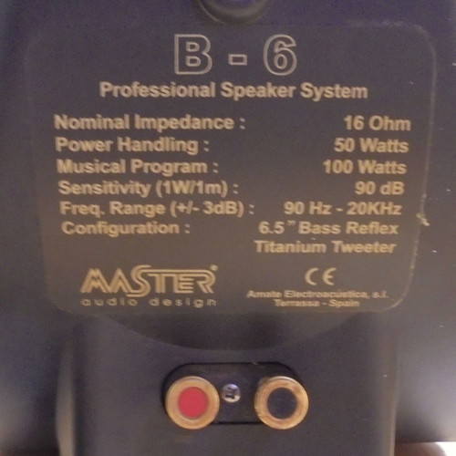 Professional audio equipment used, 12 Master Audio speakers, 3 amplifiers, mixer