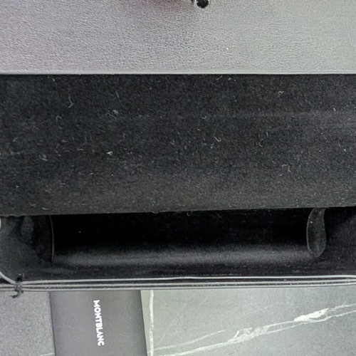 MontBlanc sunglasses case new black with card and cleaning cloth
