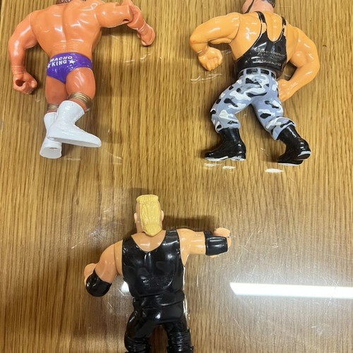 WWF Hasbro wrestling figure set, 1990s vintage