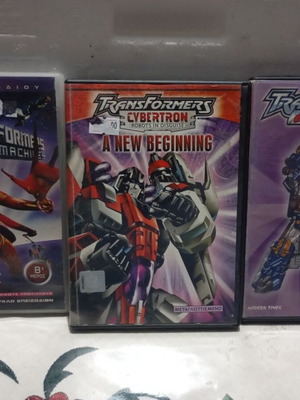 Transformers DVD collection, dubbed in Greek