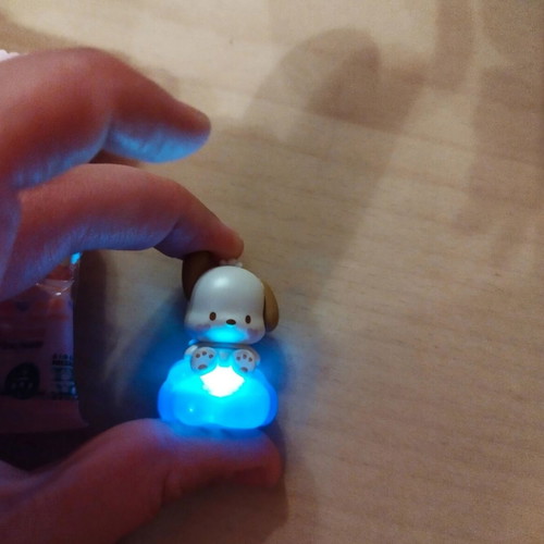 Pochacco Light-Up Figure like new from Hello Kitty & Friends Baby Angel