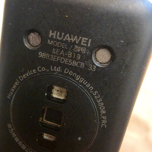 Huawei Band 7 used, needs new strap