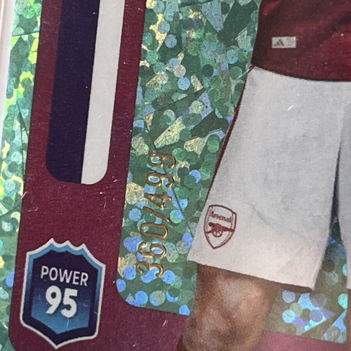 2025-26 Topps Premier League Declan Rice Arsenal card new 360/499