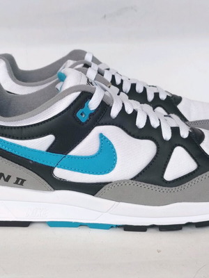 Nike Air Span 2 sports shoes like new, size 42, white and blue
