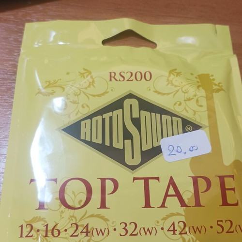 Rotosound RS200 Top Tape Jazz Guitar Strings new 12-52