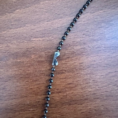 Owl necklace like new, multicolored