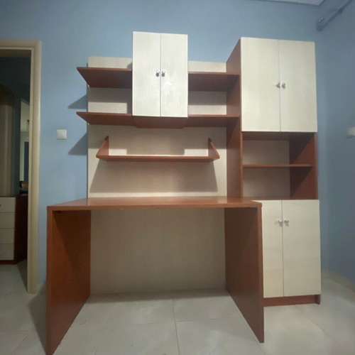 Desk bookshelf unit