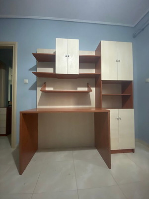 Desk bookshelf unit