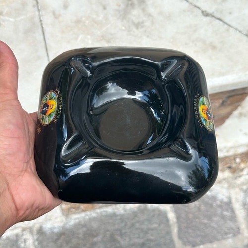 Dannemann El Noble Cigarro ashtray used, black color