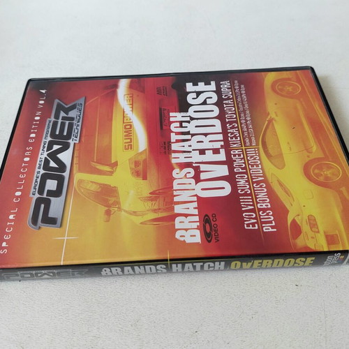 Power Techniques Brands Hatch Overdose DVD Vol. 4 new