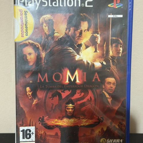 The Mommy Tomb of the Dragon Emperor PS2 game, good condition