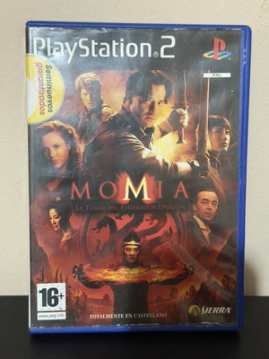 The Mommy Tomb of the Dragon Emperor PS2 game, good condition
