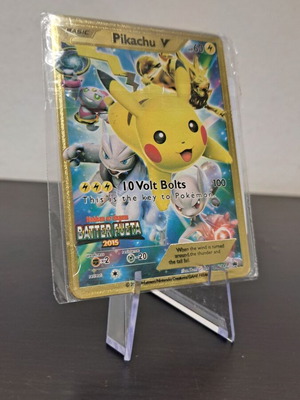 gold plated pokemon cards pikachu Limited Edition Red 23K Gold Plated Pikachu #25 Trading Card in Pokeball  Novelty : Amazon.sg: Toys main image 0