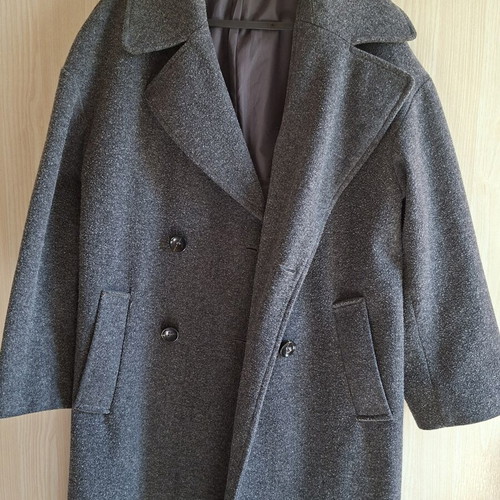Zara oversized coat like new, grey