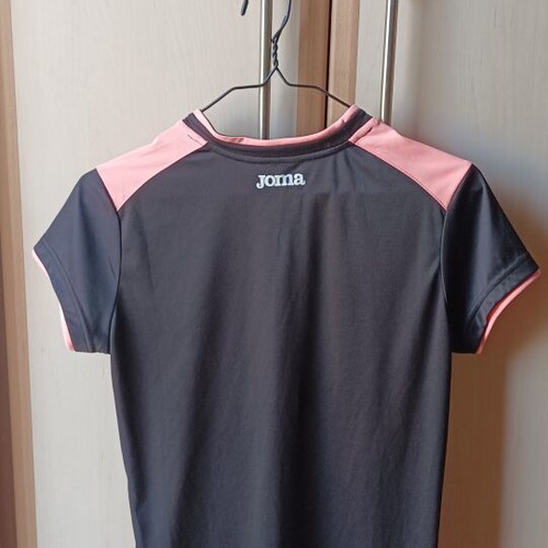 Joma short-sleeve shirt like new, size M, black and orange