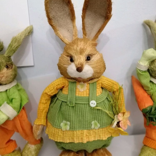 The Hare Mother with Baby Hares like new, pack of 3 pieces