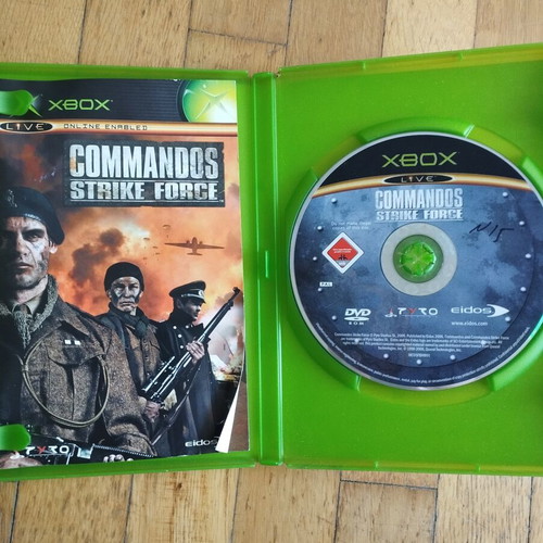 Xbox Commandos Strike Force game used, complete