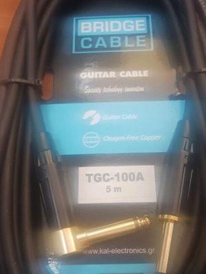 Bridge TGC-100A guitar cable 5m